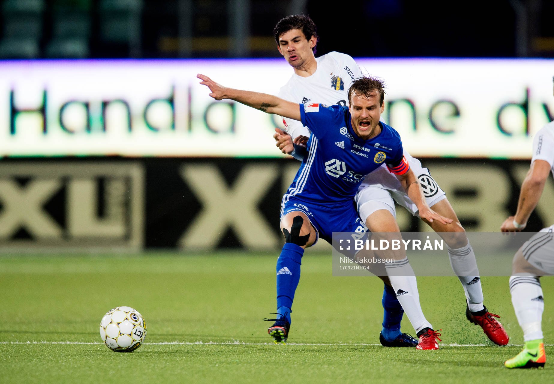 s Jesper Nyholm och Sundsvalls Eric Larsson