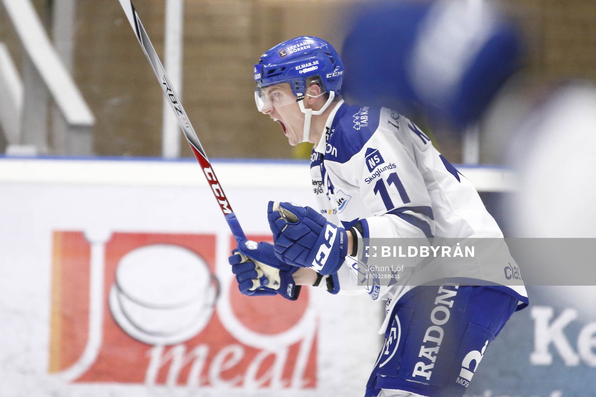 Leksands Martin Karlsson jublar