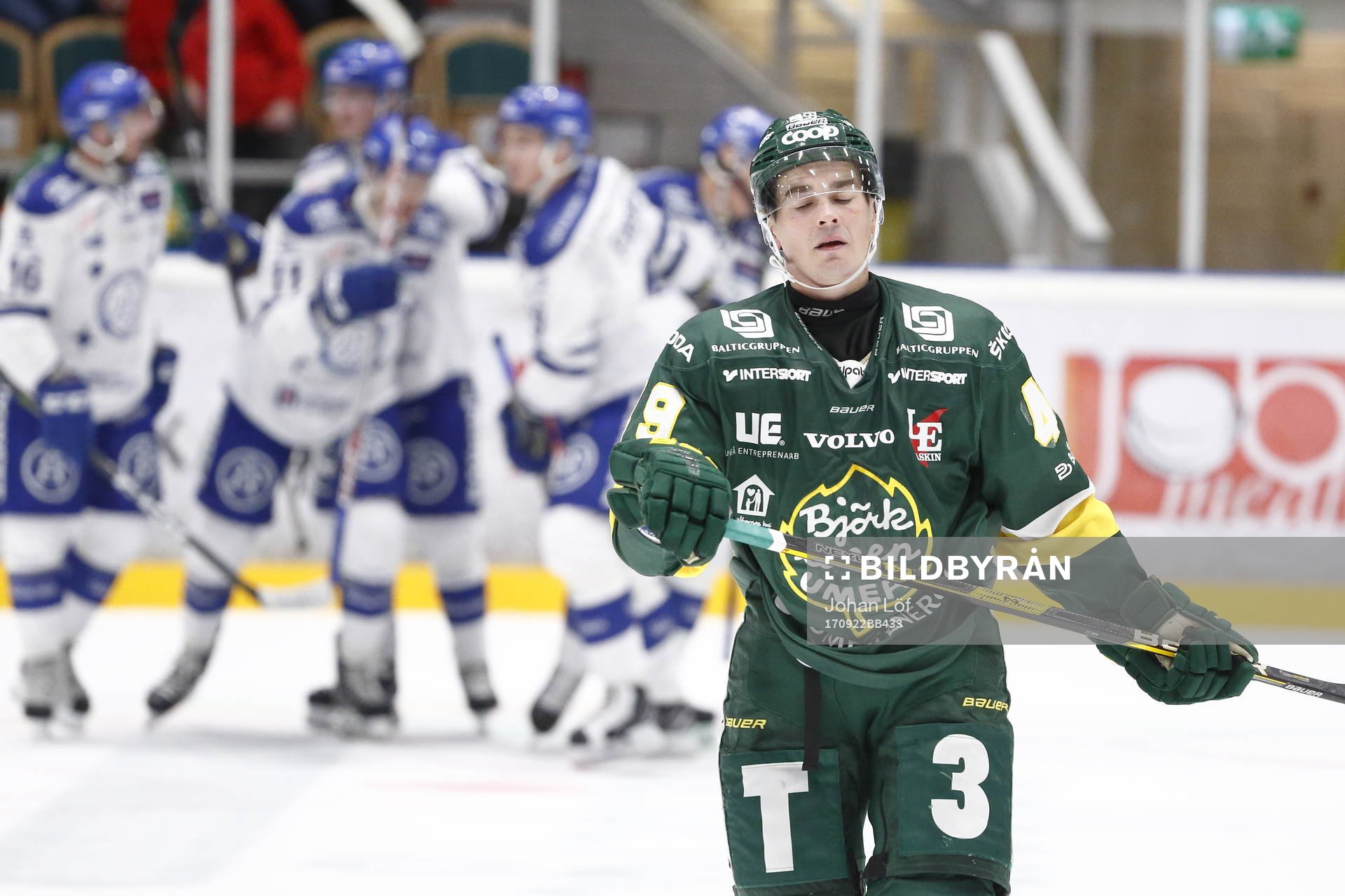 Björklövens Austin Farley  deppar