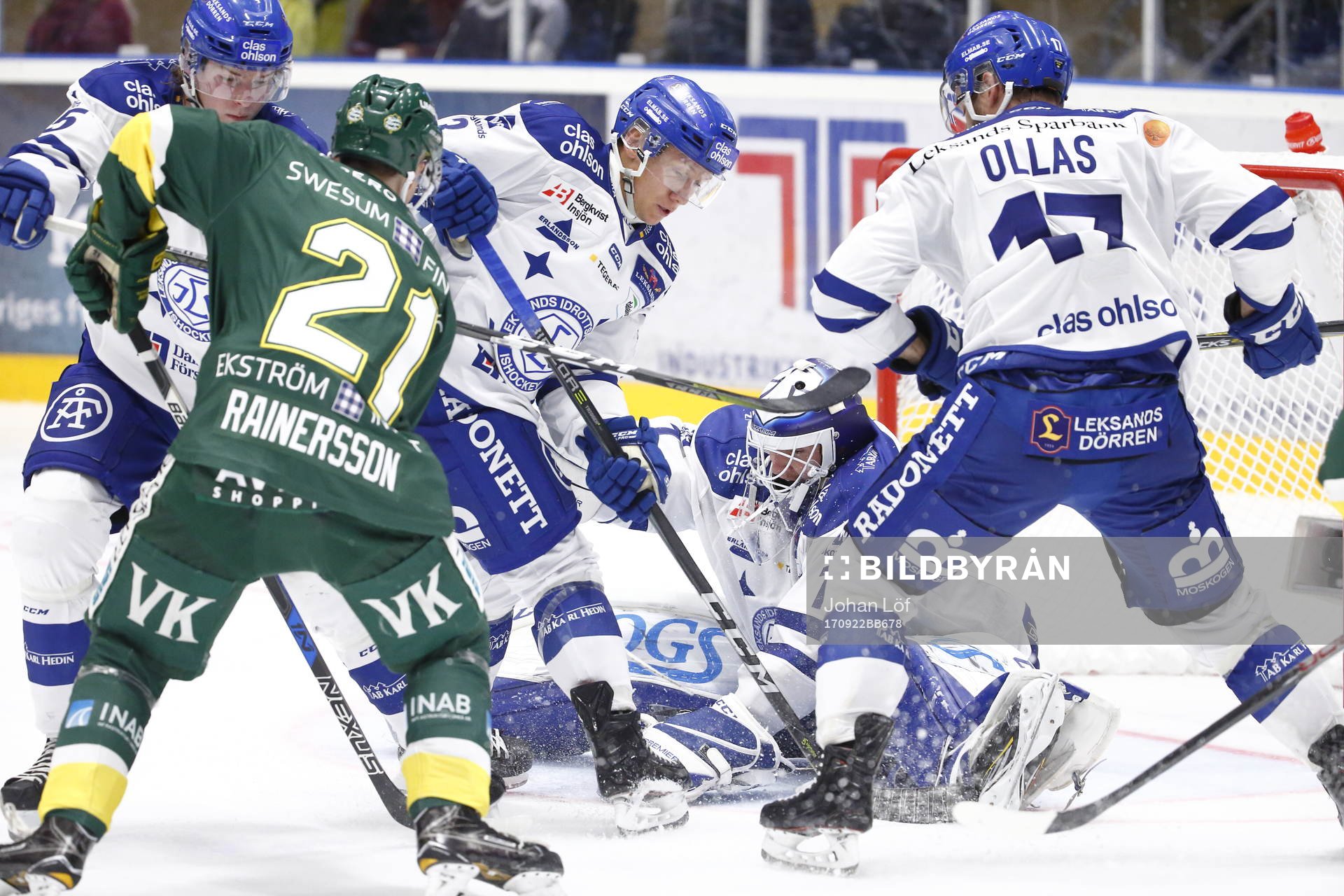 Leksands Daniel Bertov, Calle Själin, Jesper Ollas och