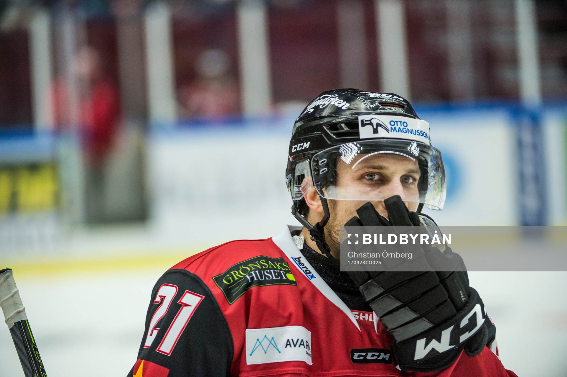 Malmö Redhawks Andy Miele deppar