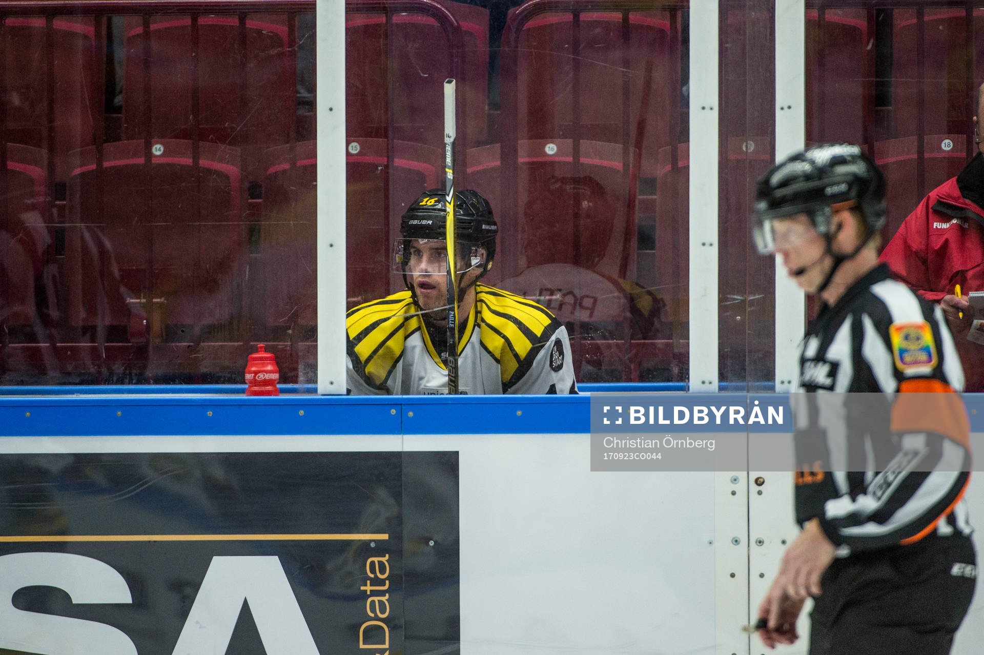 Brynäs Daniel Paille i utvisningsbåset