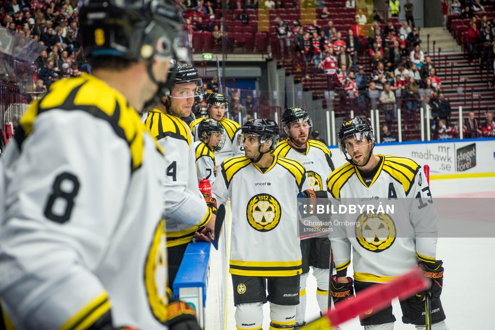 Brynäs spelare deppar