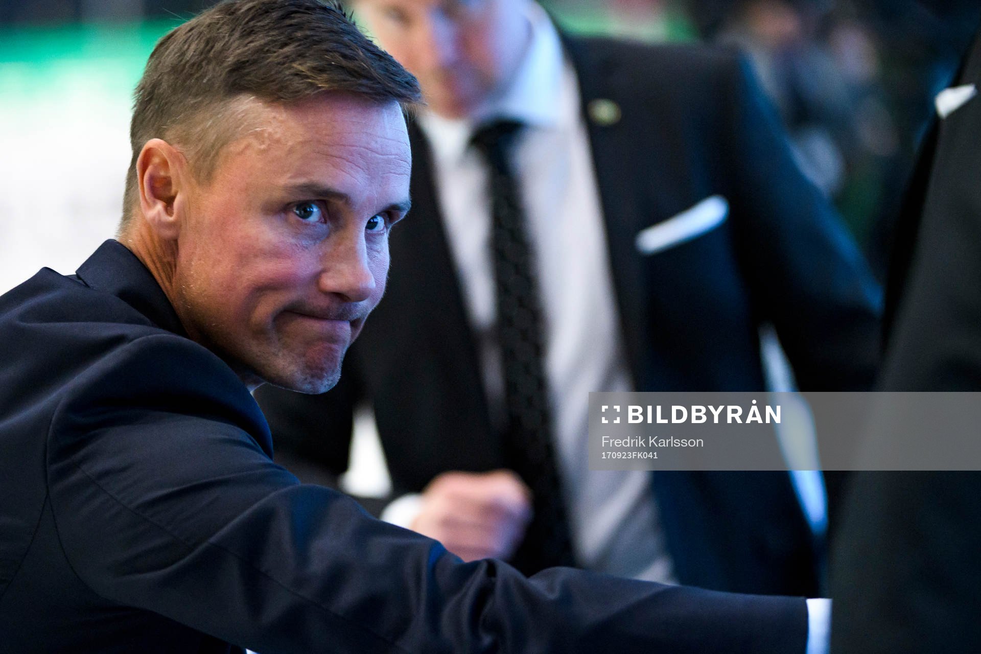 Frölundas tränare Roger Rönnberg deppar