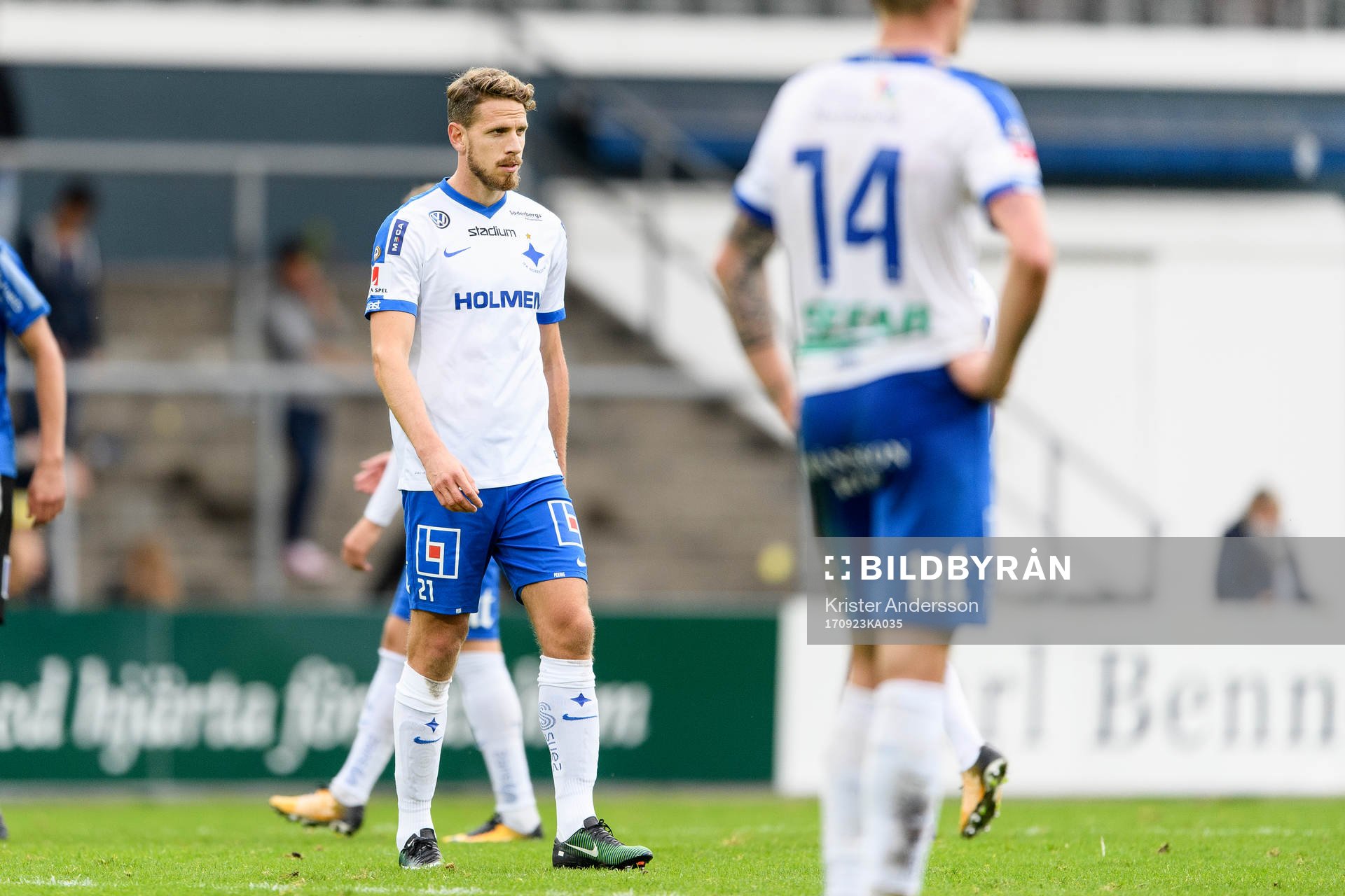 Norrköpings Andreas Hadenius deppar