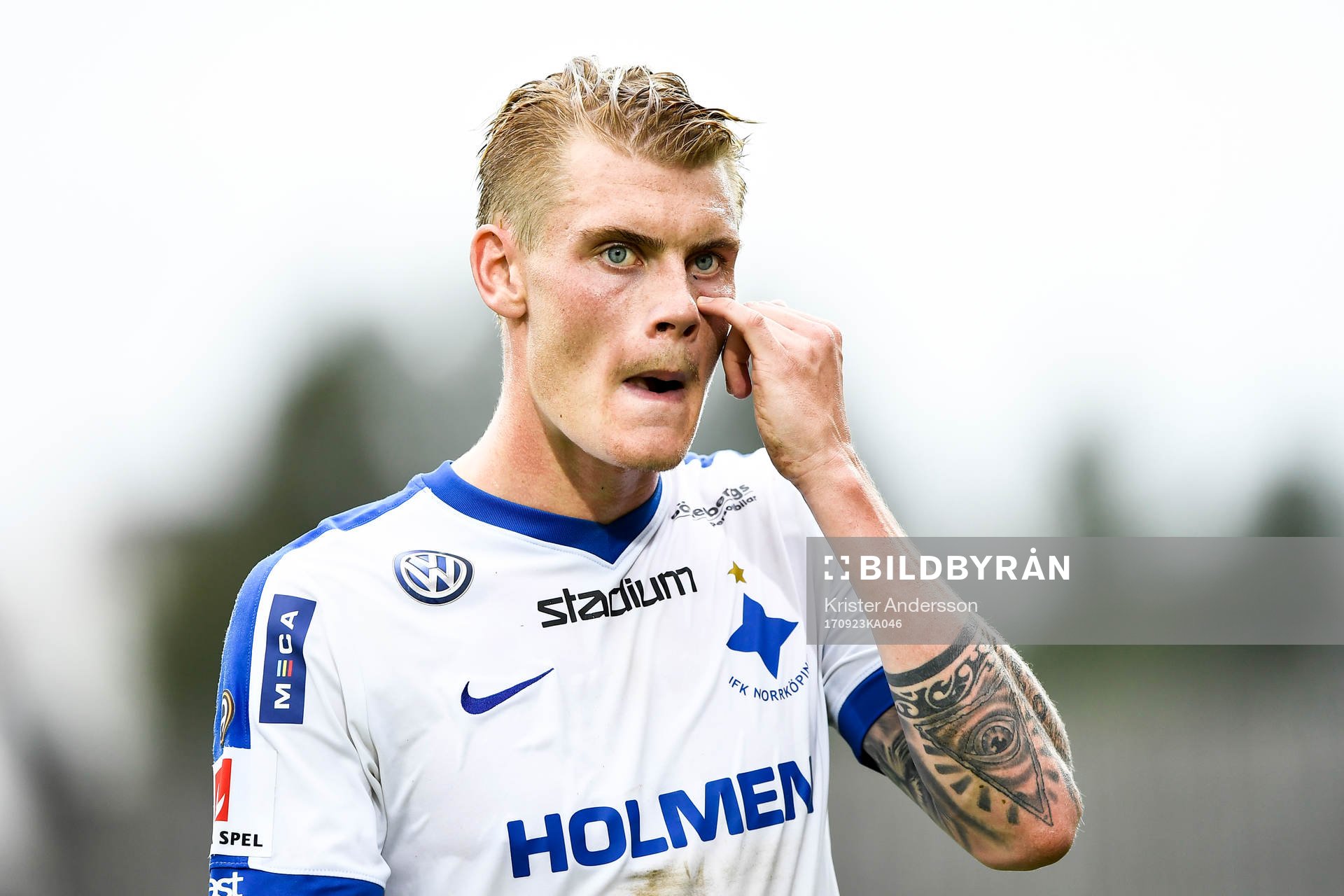 Norrköpings Eric Smith deppar