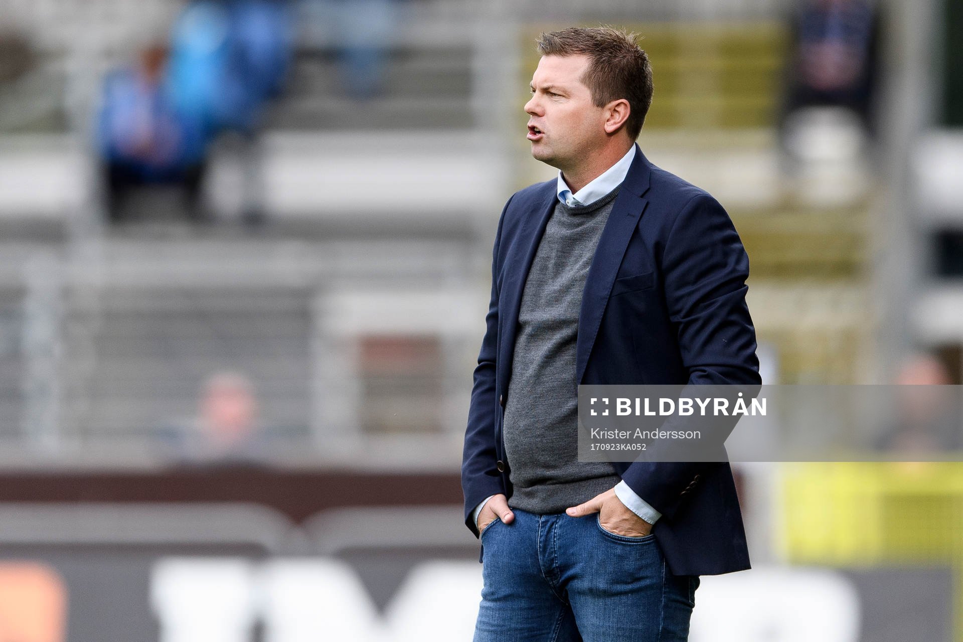 Norrköpings tränare Jens Gustafsson