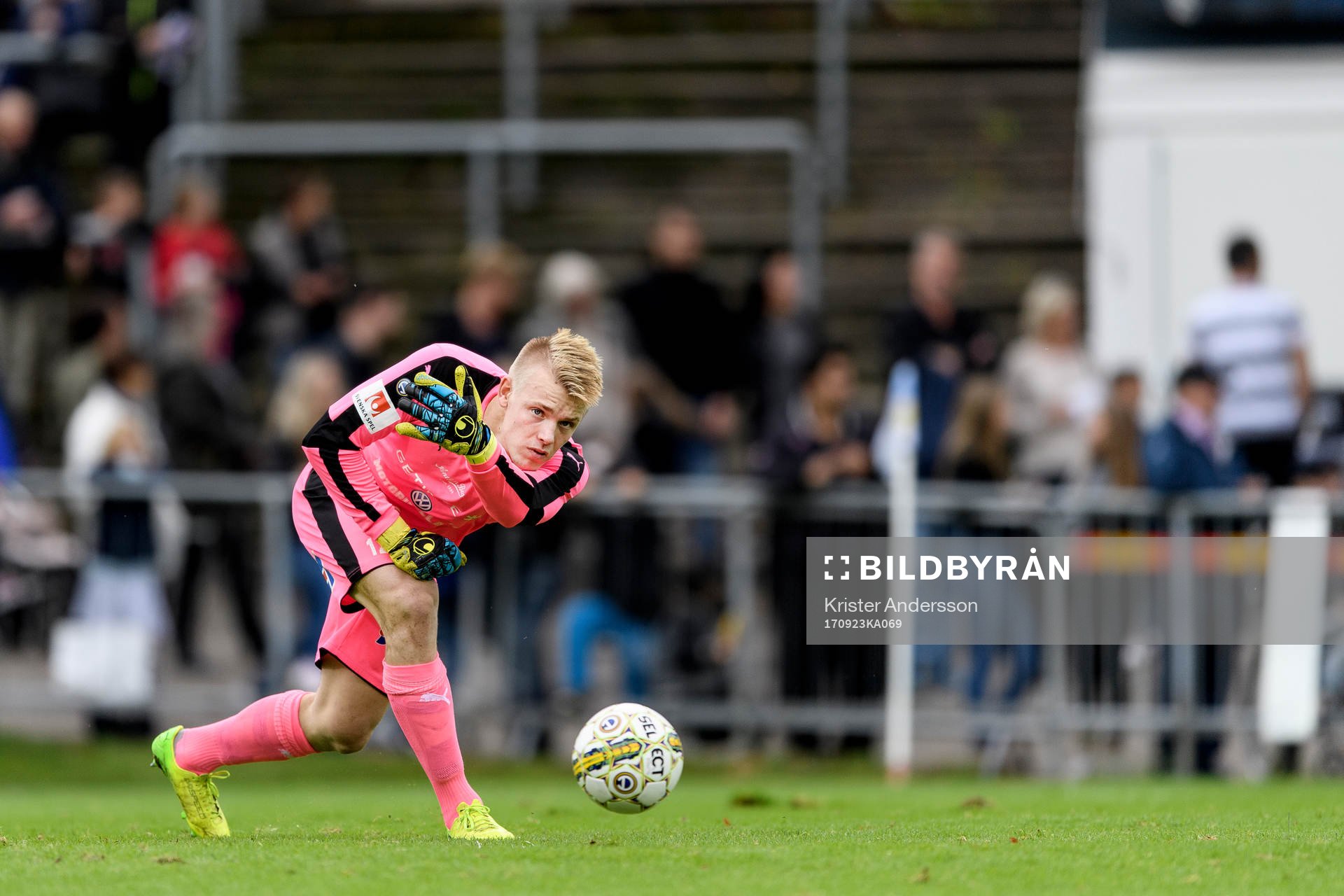 Halmstads målvakt Isak Pettersson
