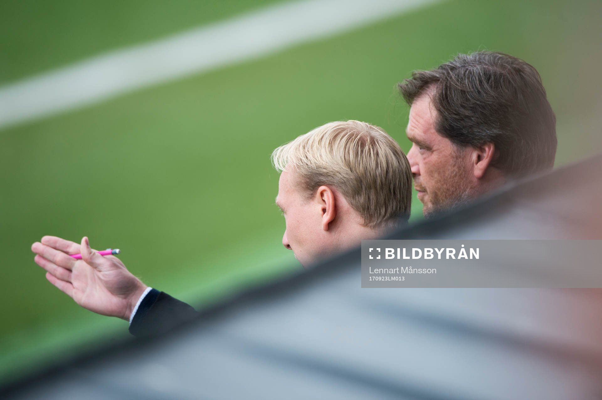 IFK Hässleholms tränarduo Daniel Nilsson och Joakim