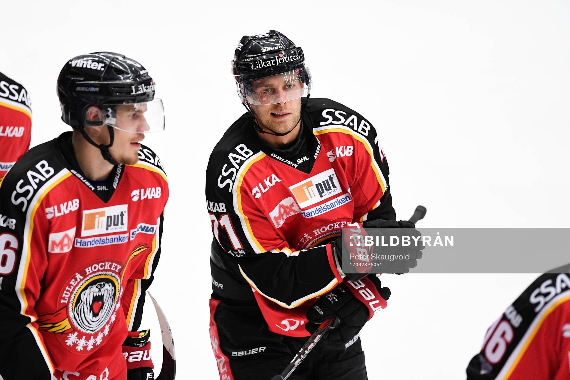 Luleås Patrick Cehlin jublar