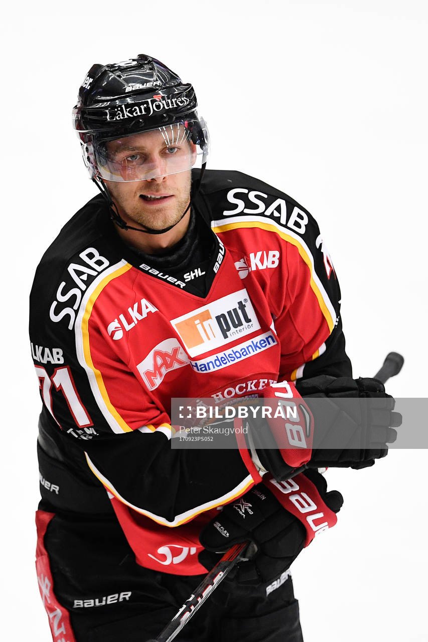 Luleås Patrick Cehlin jublar