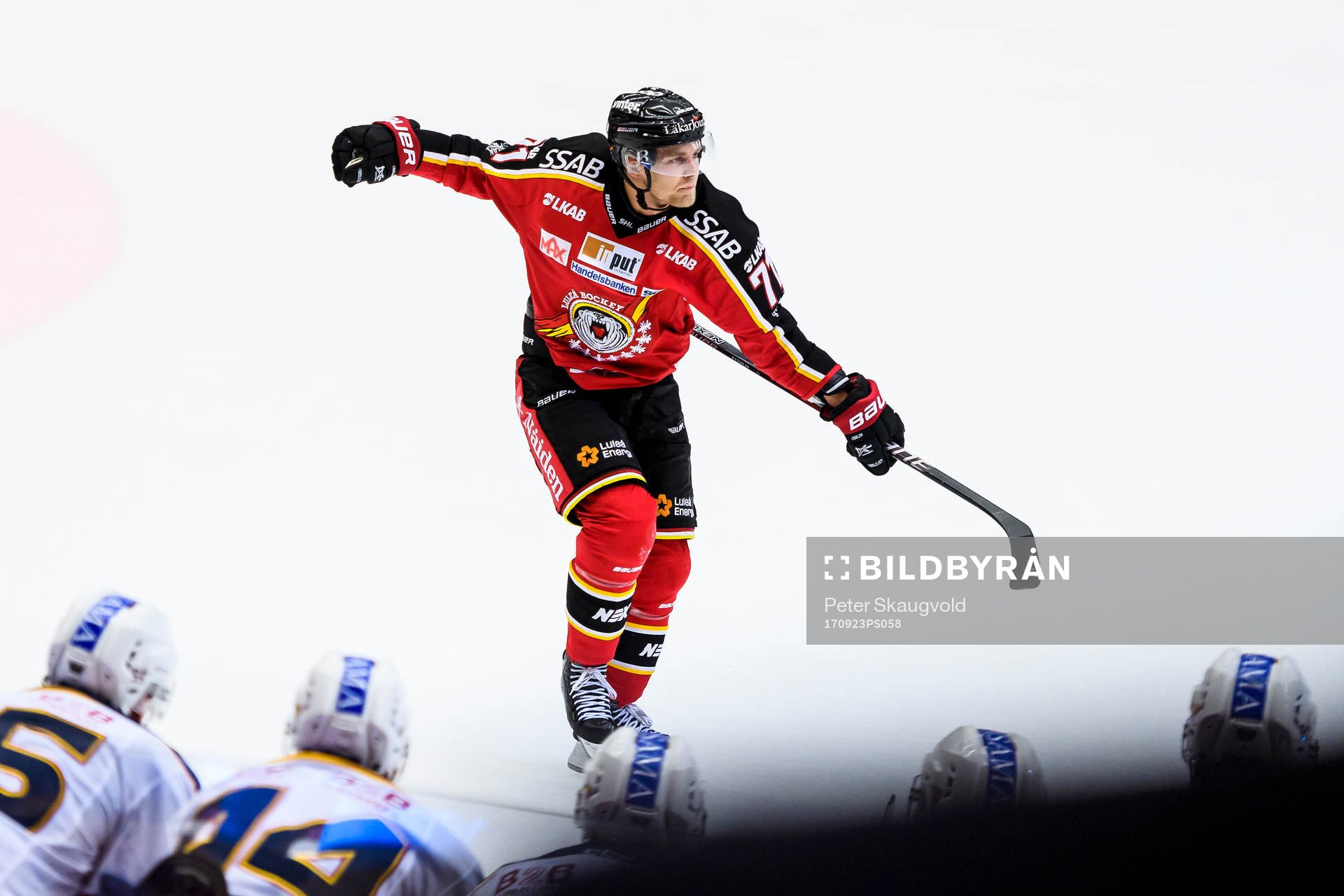 Luleås Patrick Cehlin jublar