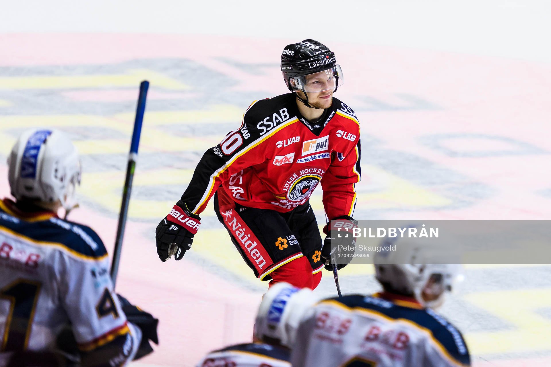 Luleås Einar Emanuelsson jublar