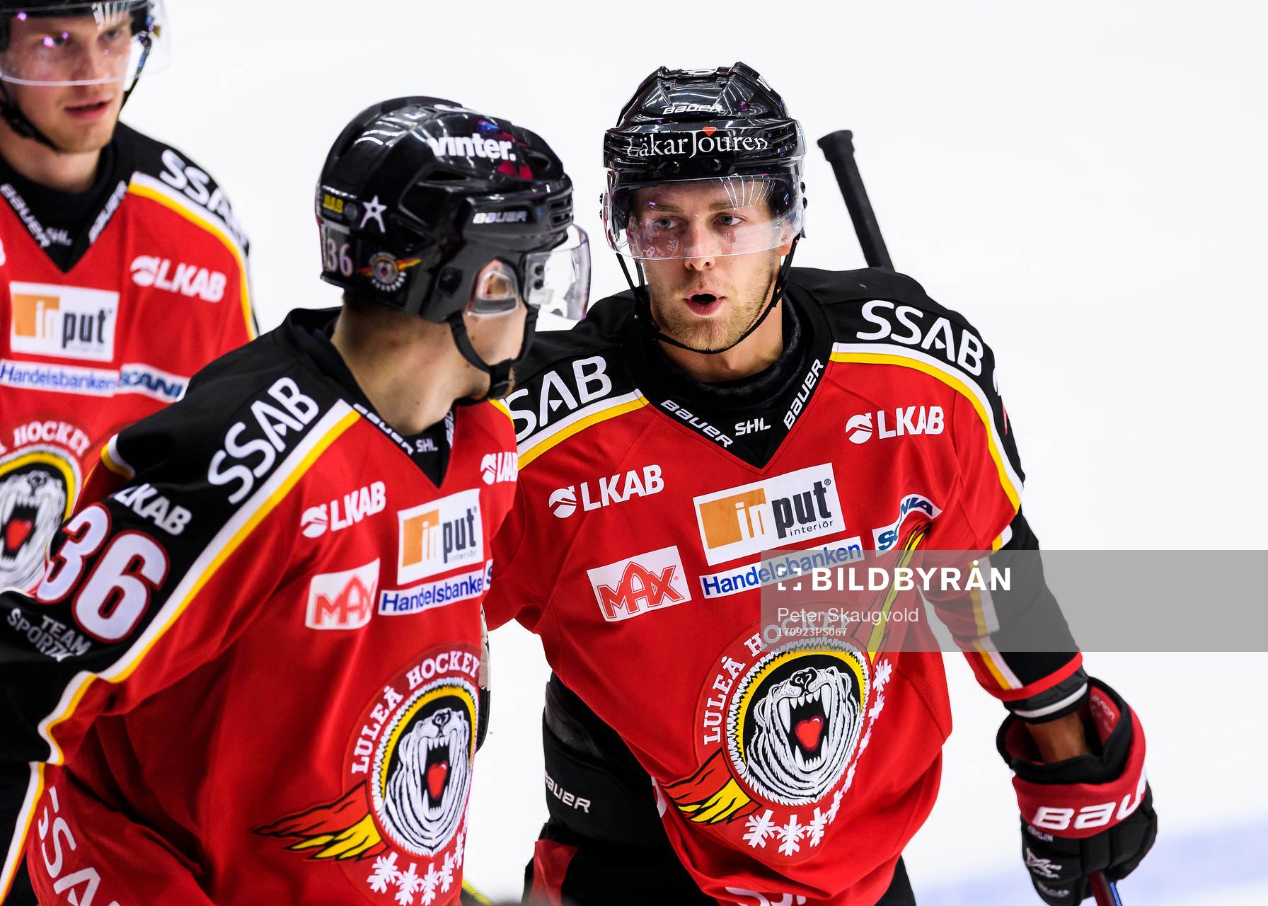 Luleås Patrick Cehlin (h) jublar