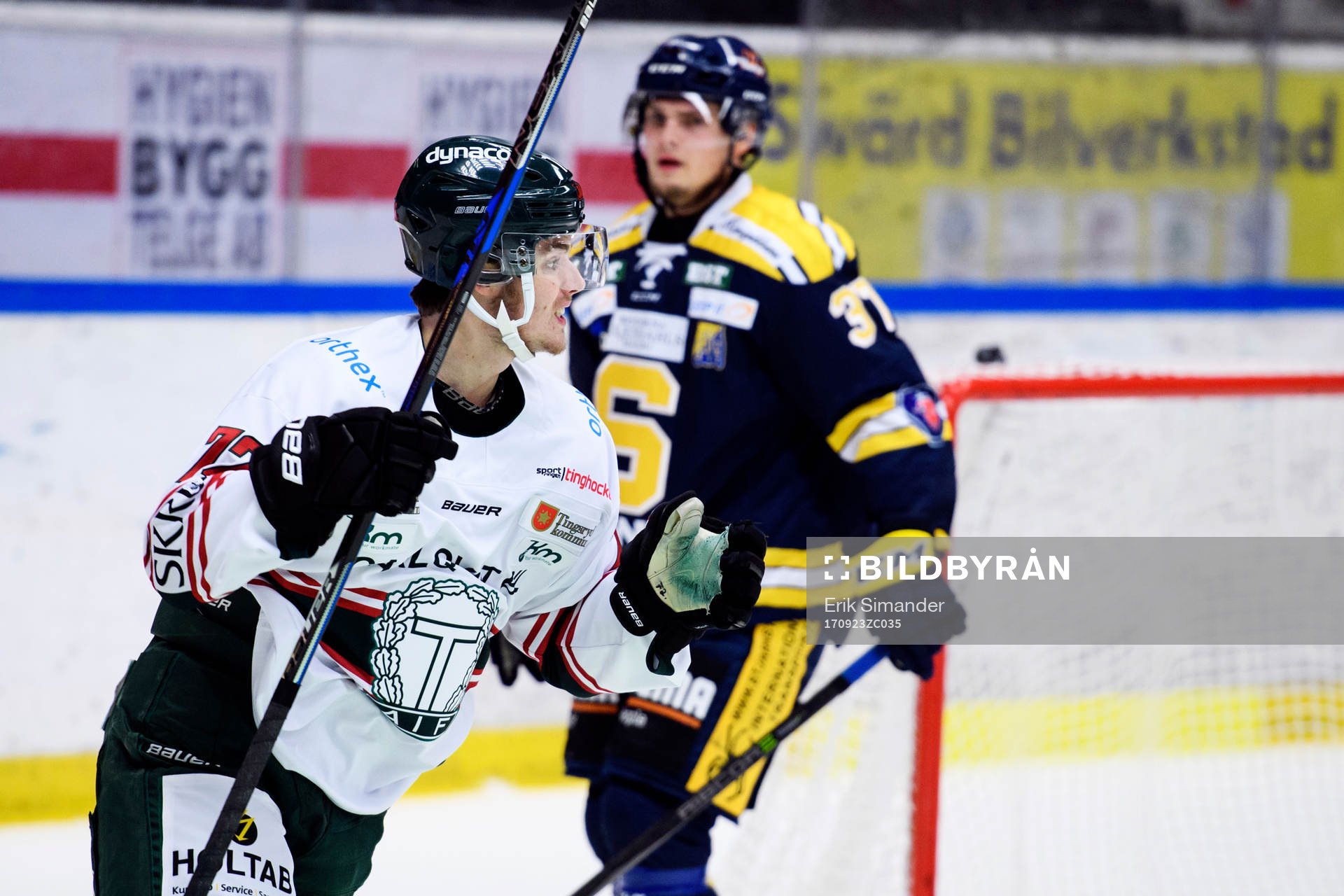 Tingsryds Hannes Johansson jublar