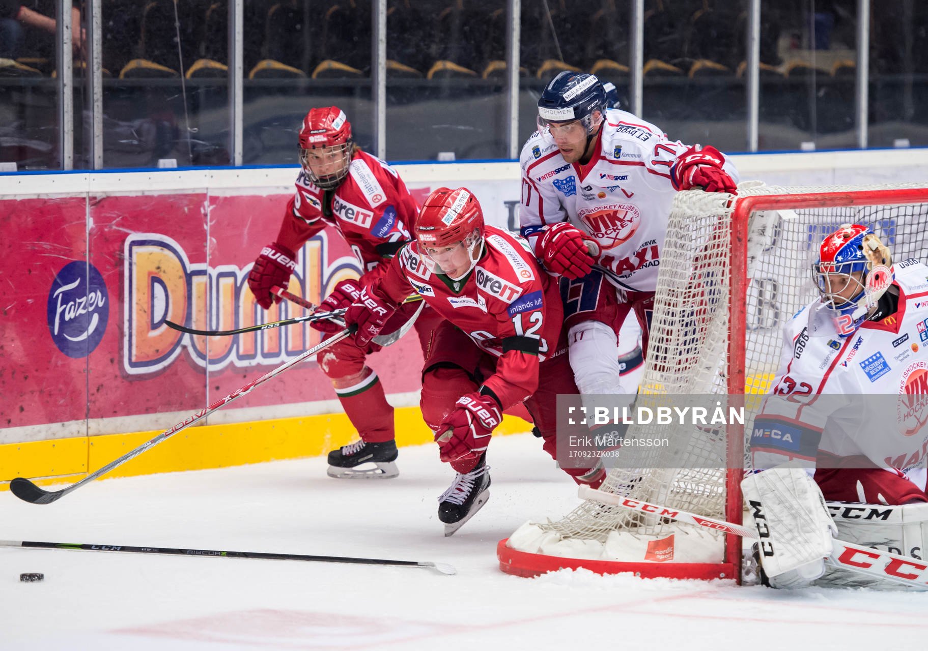 Modos Lukas Wernblom och Victor Öhman mot Västerviks Dan