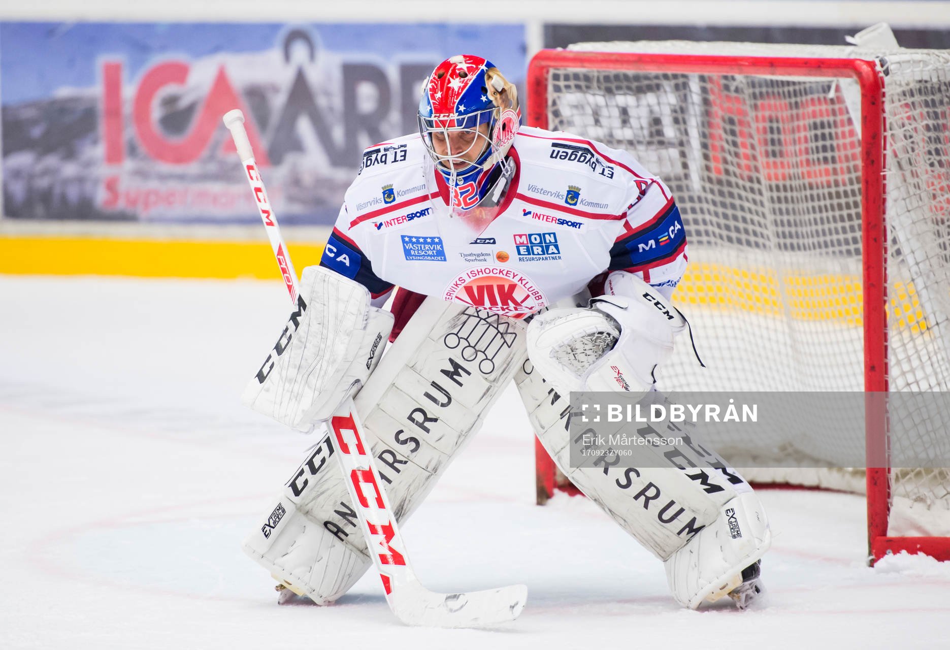 Västerviks målvakt Jonas Fransson