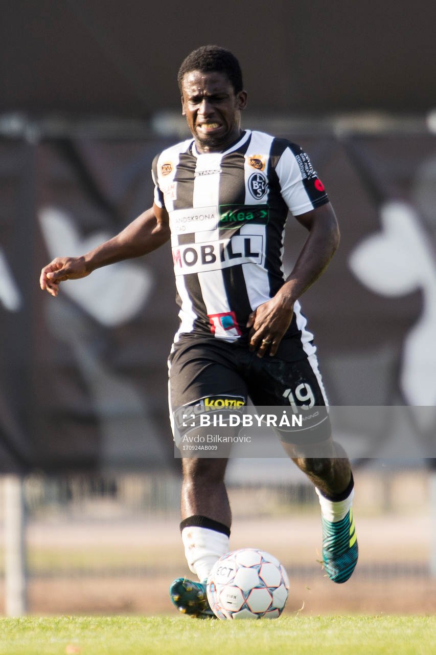 Landskronas Thierry Zahiu har ont