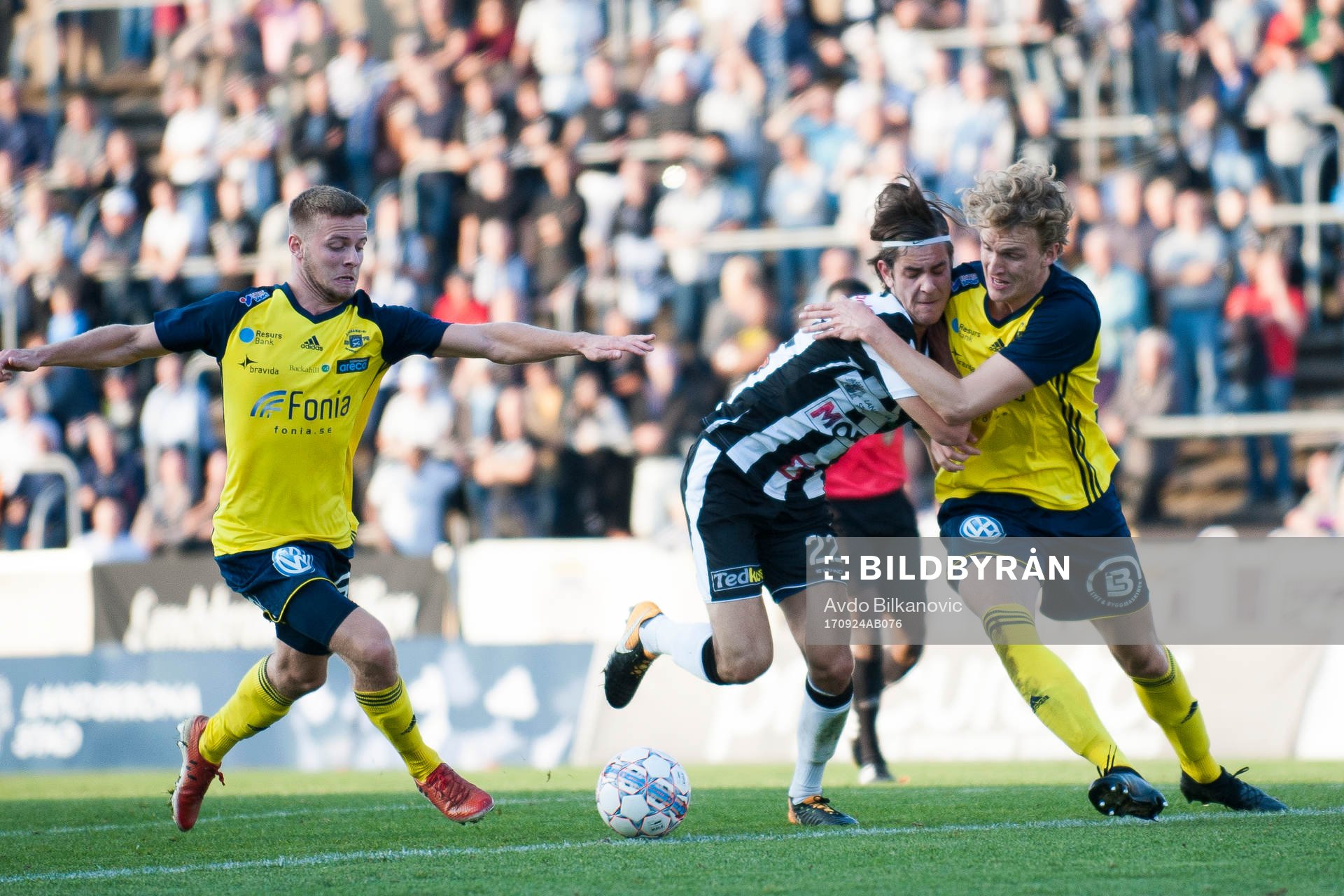 Landskronas Adi Nalic och Ängelholms Erik Widén