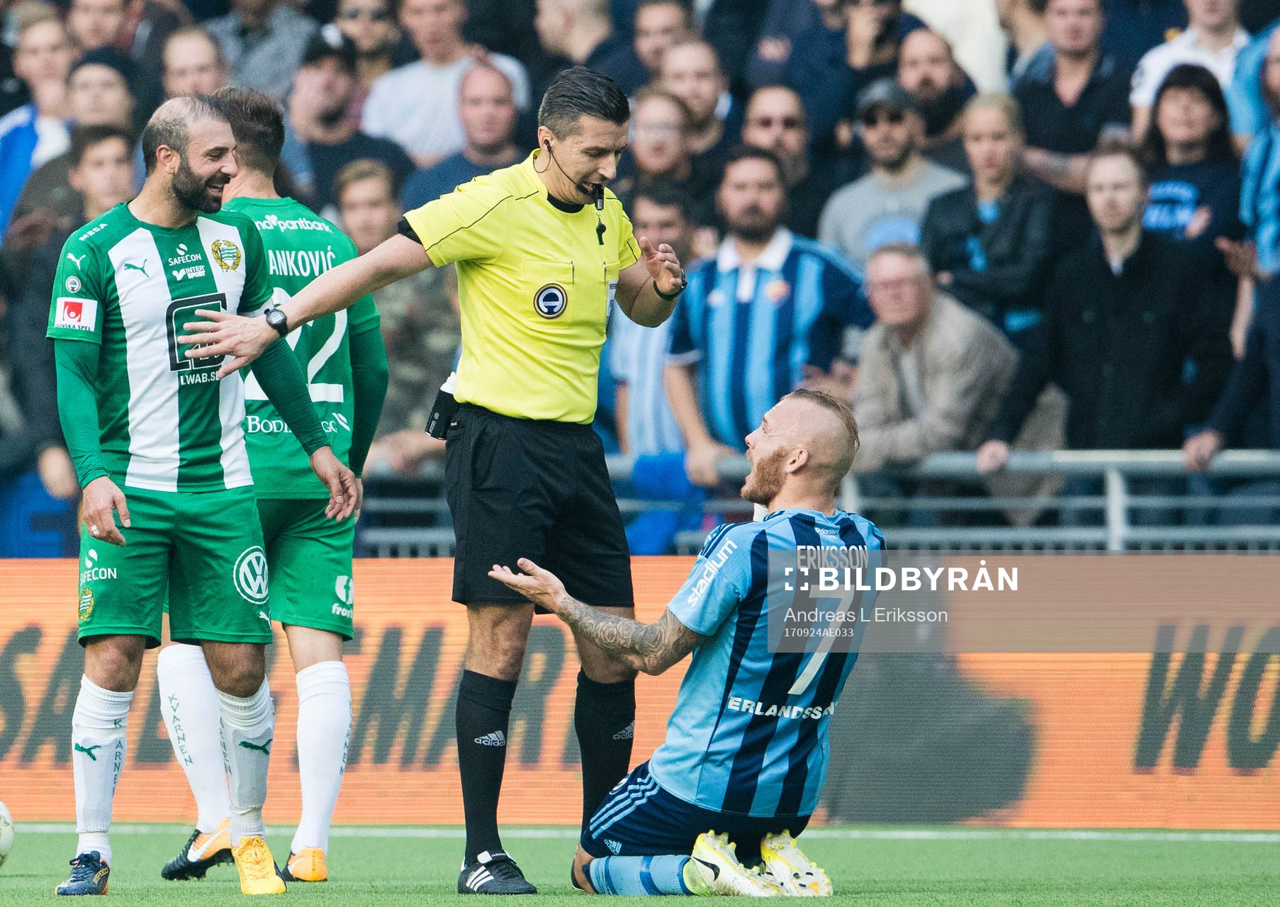 Hammarbys Kennedy Bakircioglu och Djurgårdens Magnus