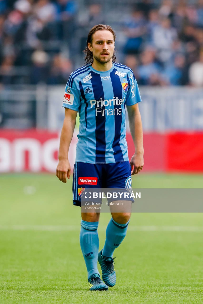 Djurgårdens Kevin Walker deppar