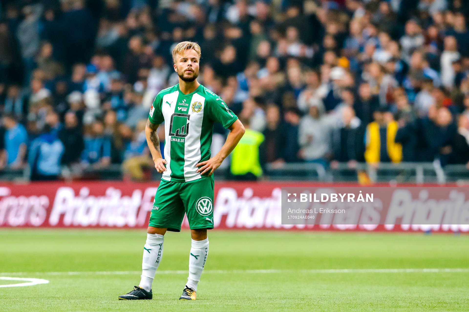 Hammarbys Sander Svendsen deppar