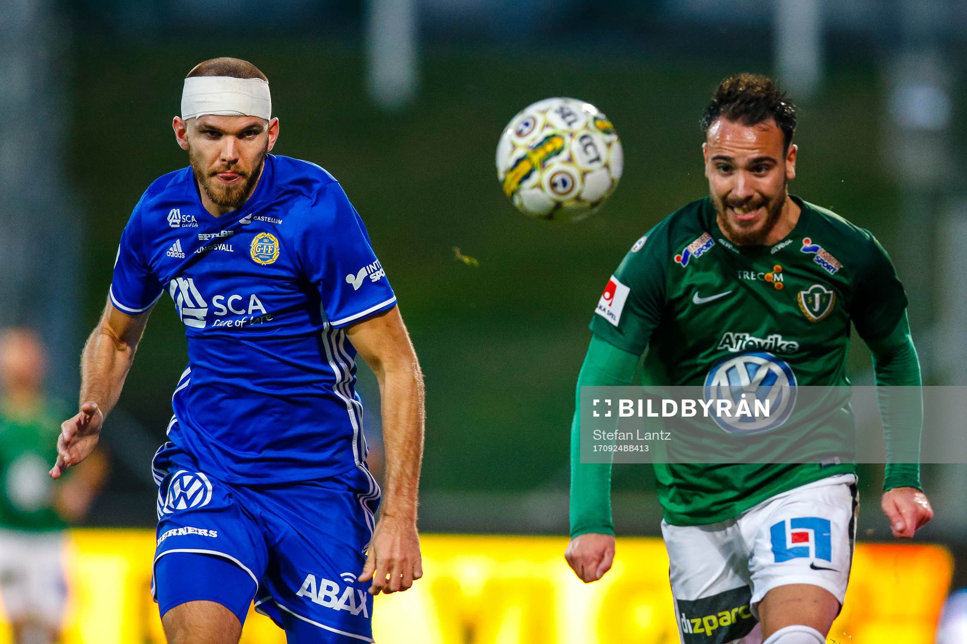 Sundsvalls Marcus Danielson och Jönköpings Dzenis Kozica