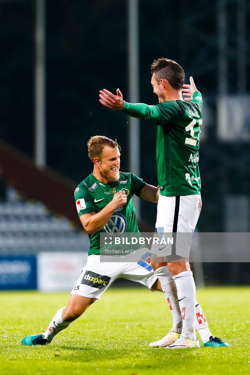 Jönköpings Stian Aasmundsen jublar