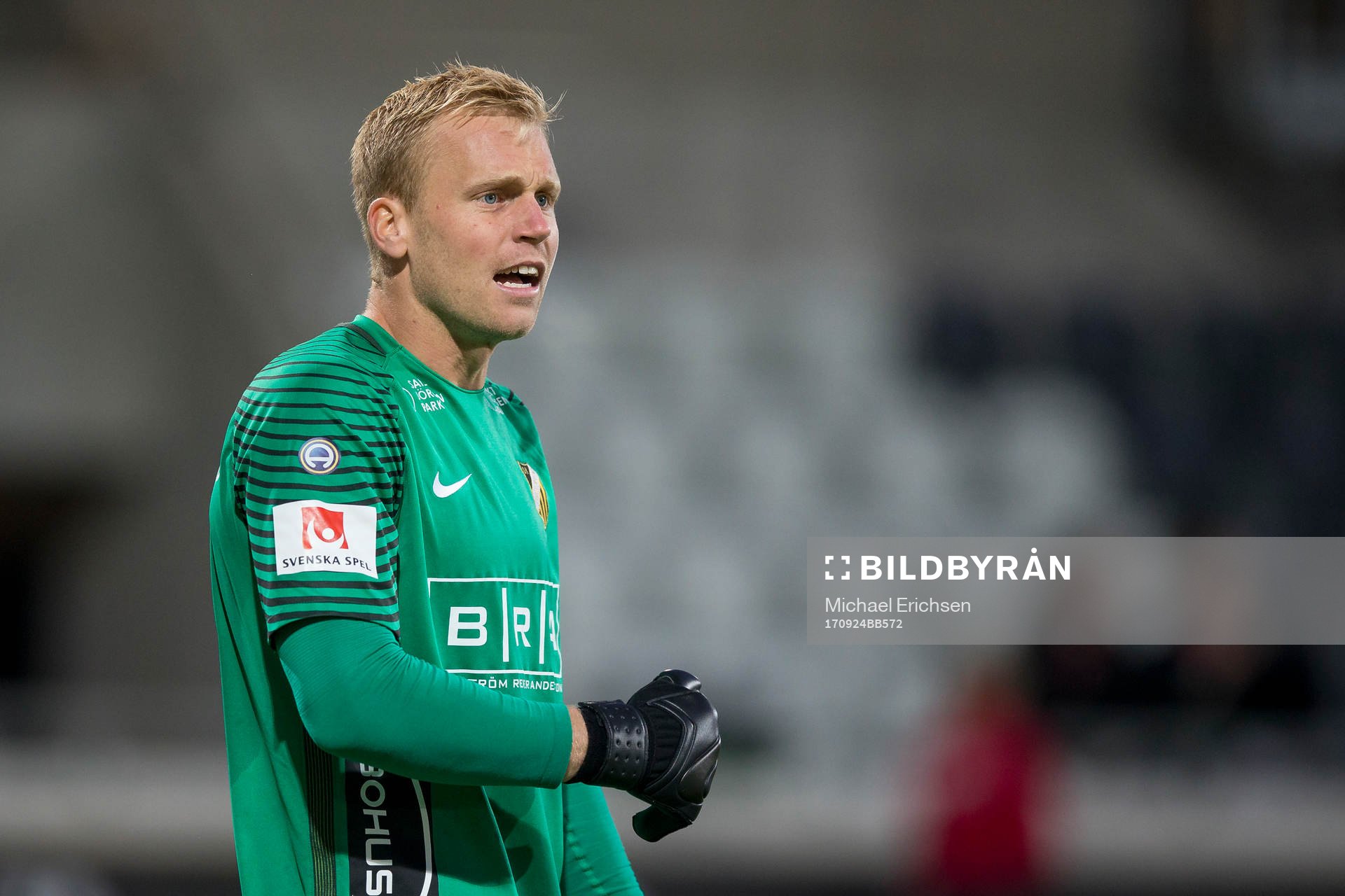 Häckens målvakt Peter Abrahamsson