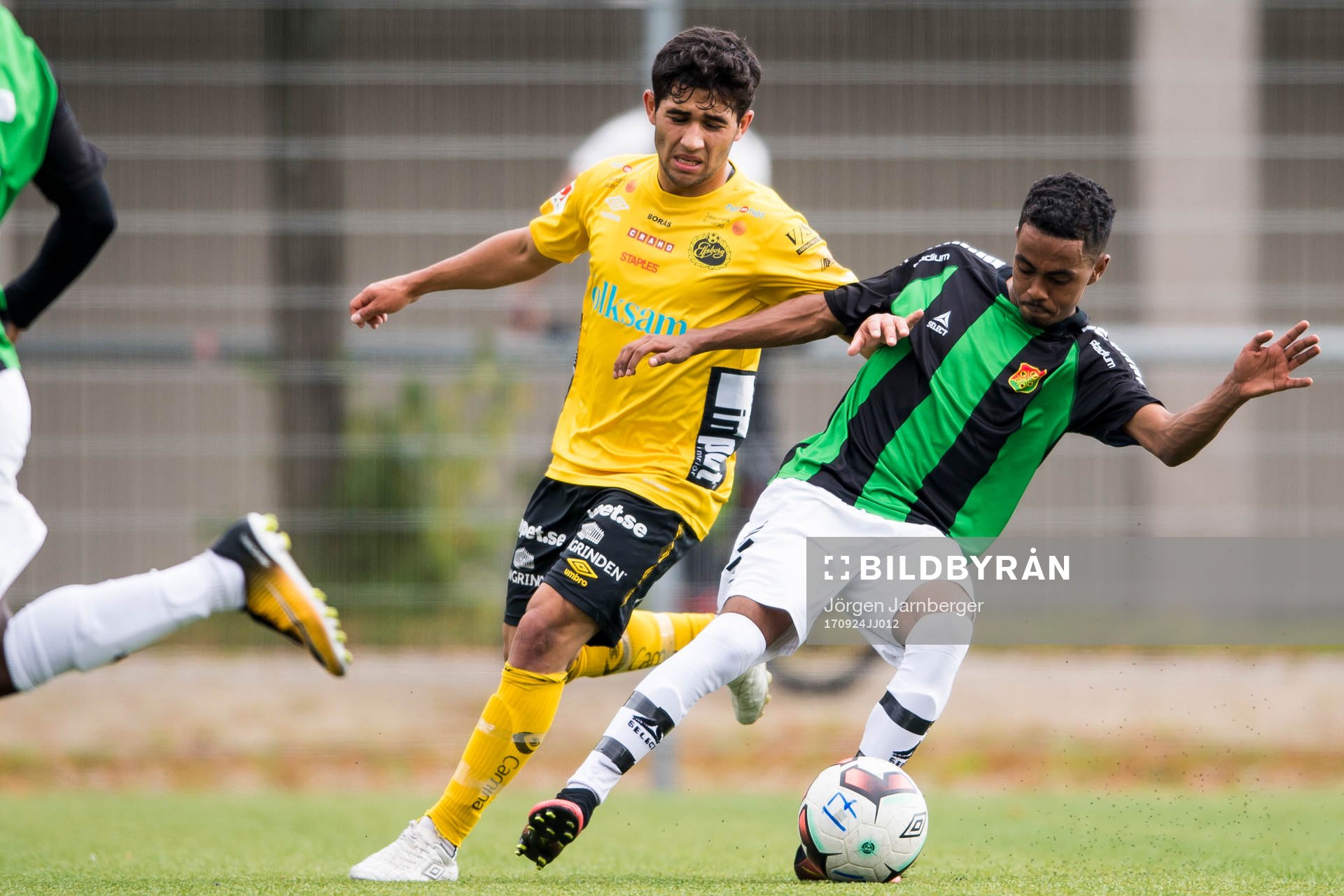 GAIS Ramzy Kalefa Osman och Elfsborgs Eduart Iljazi