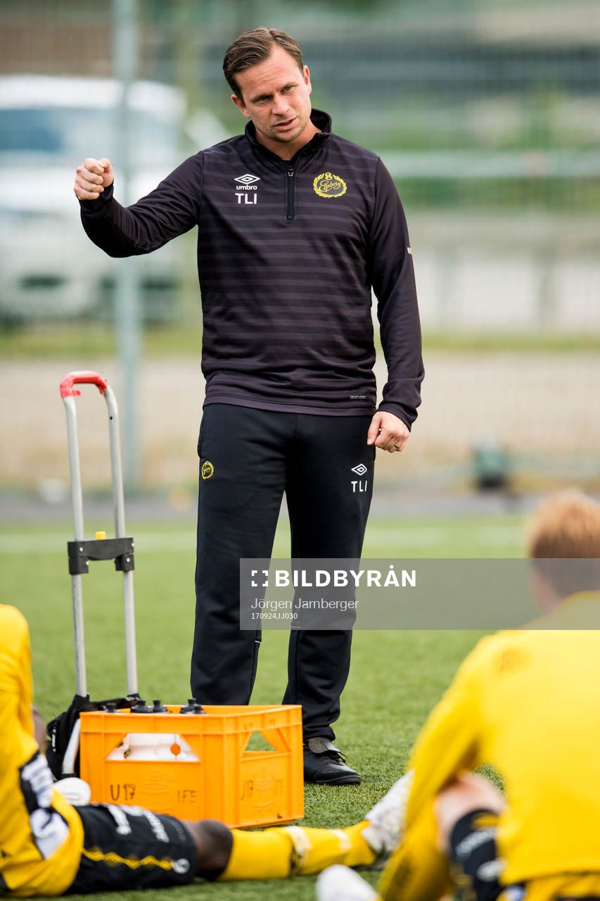 Elfsborgs tränare Tobias Linderoth