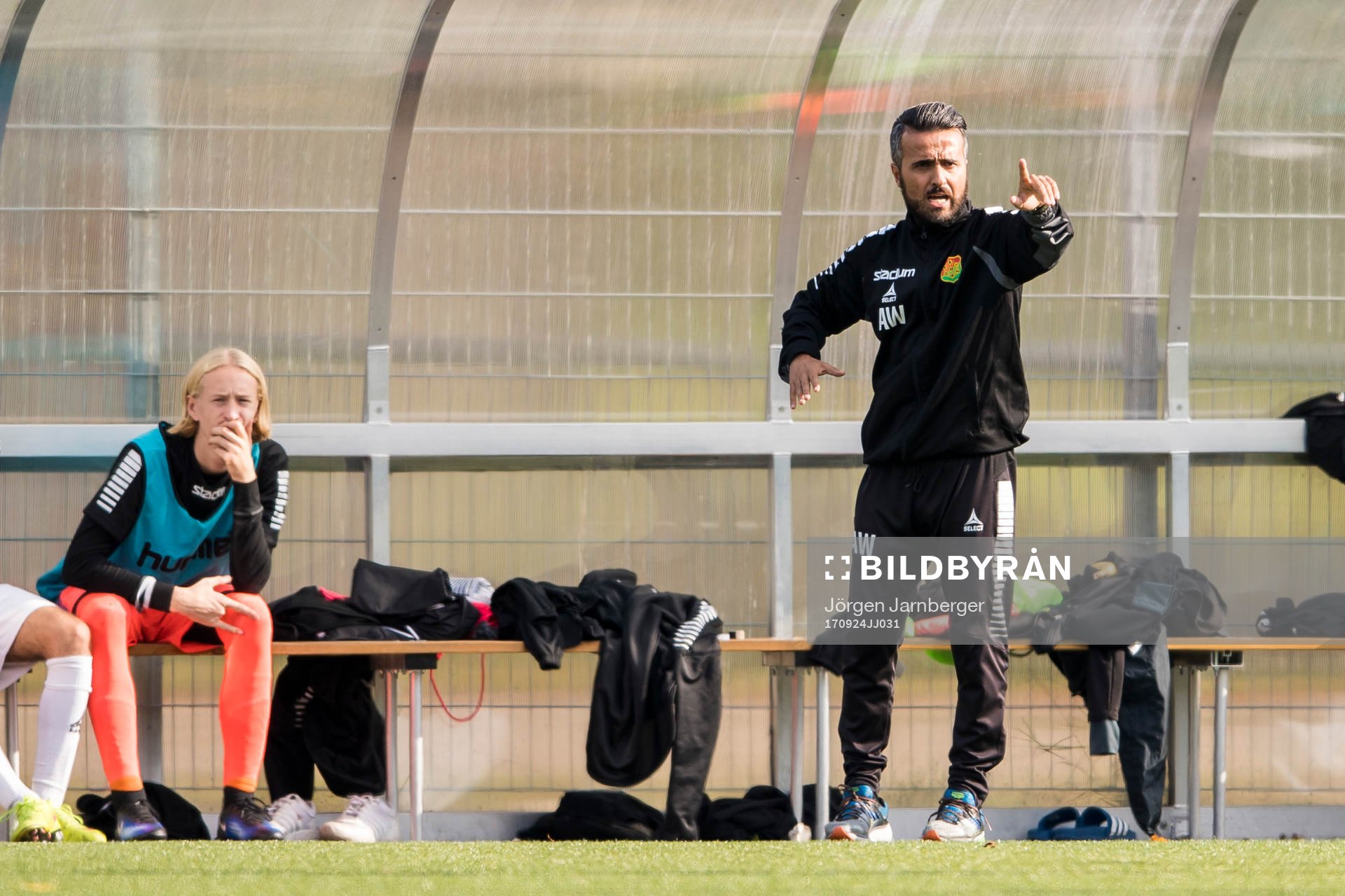GAIS tränare Alan Wandi