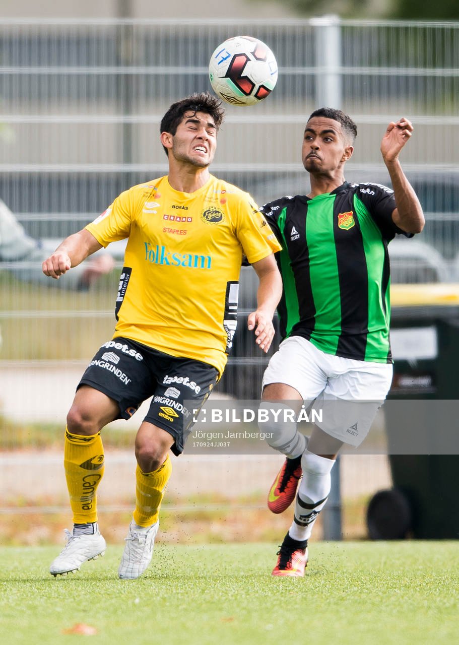Elfsborgs Eduart Iljazi och GAIS Ramzy Kalefa Osman
