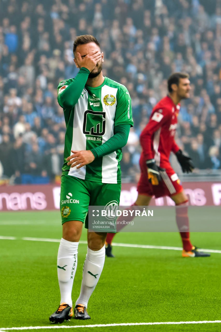 Hammarbys Muamer Tankovic deppar