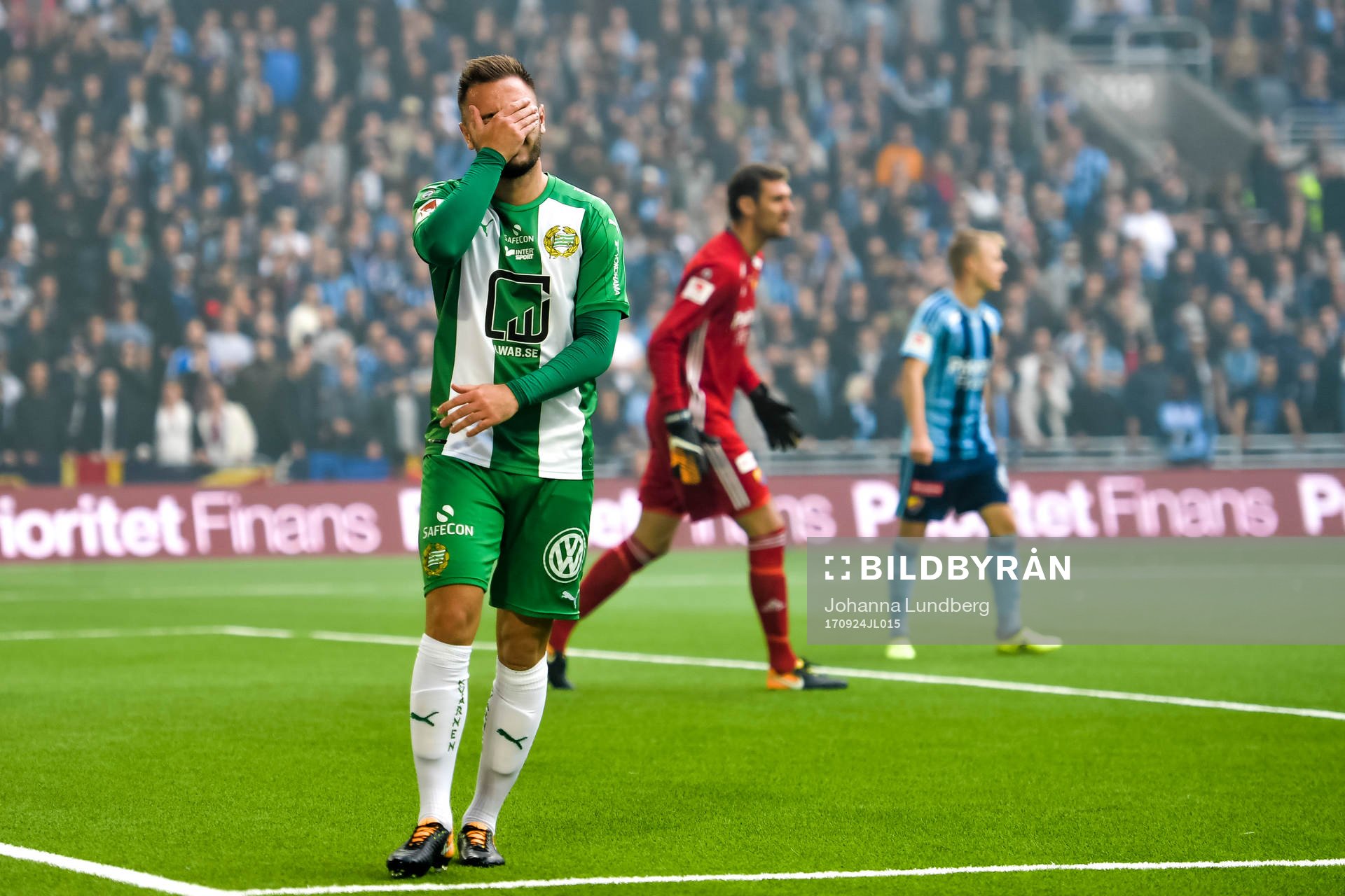 Hammarbys Muamer Tankovic deppar