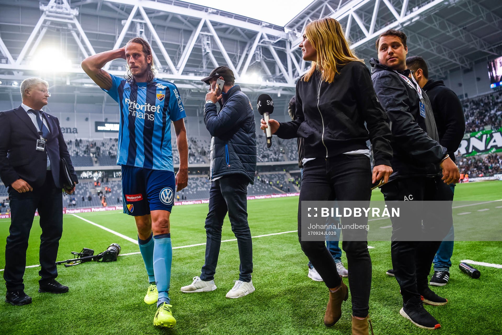 Djurgårdens Jonas Olsson deppar