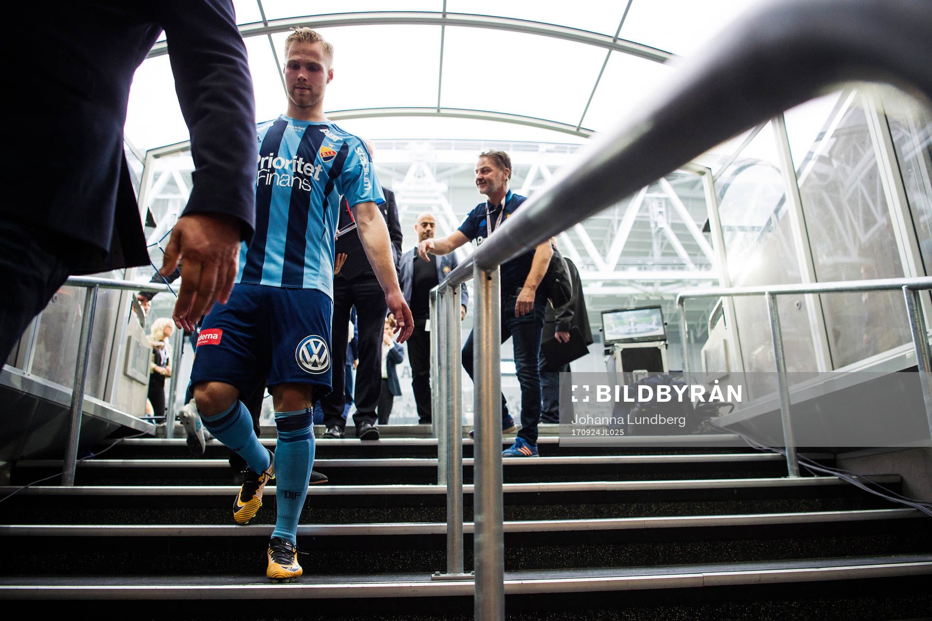Djurgårdens Gustav Engvall deppar