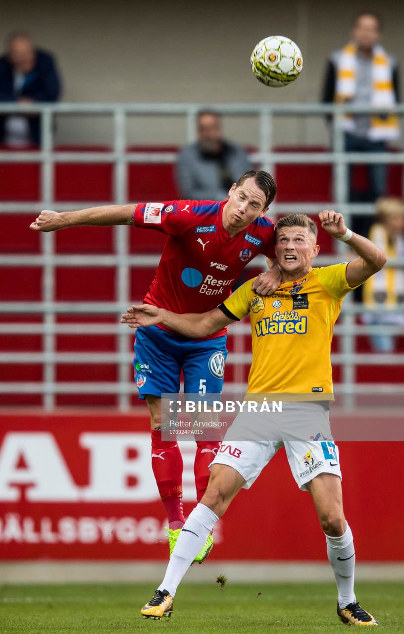 Helsingborgs Johan Persson och Falkenbergs Erik Pärsson