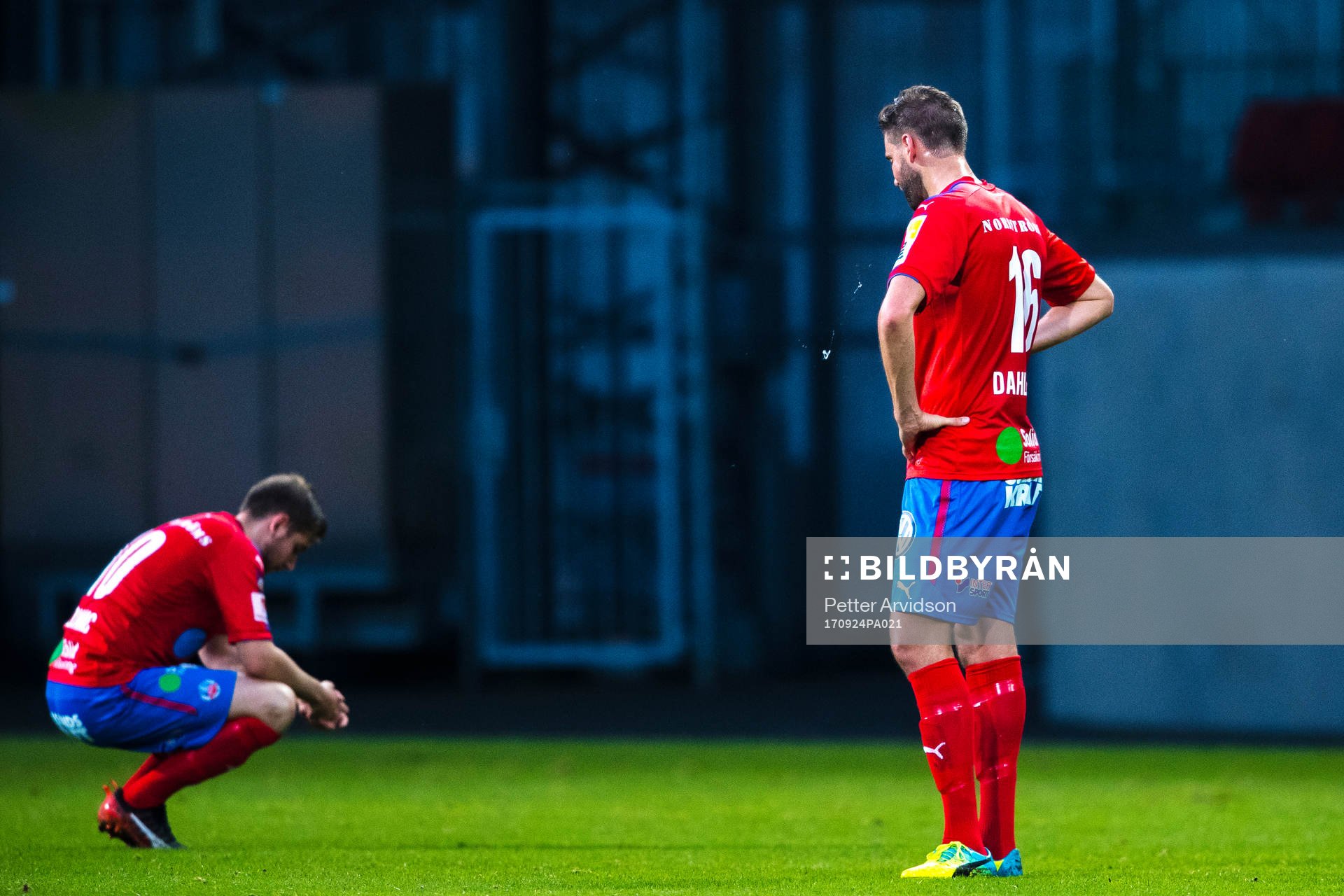 Helsingborgs Mikael Dahlberg deppar