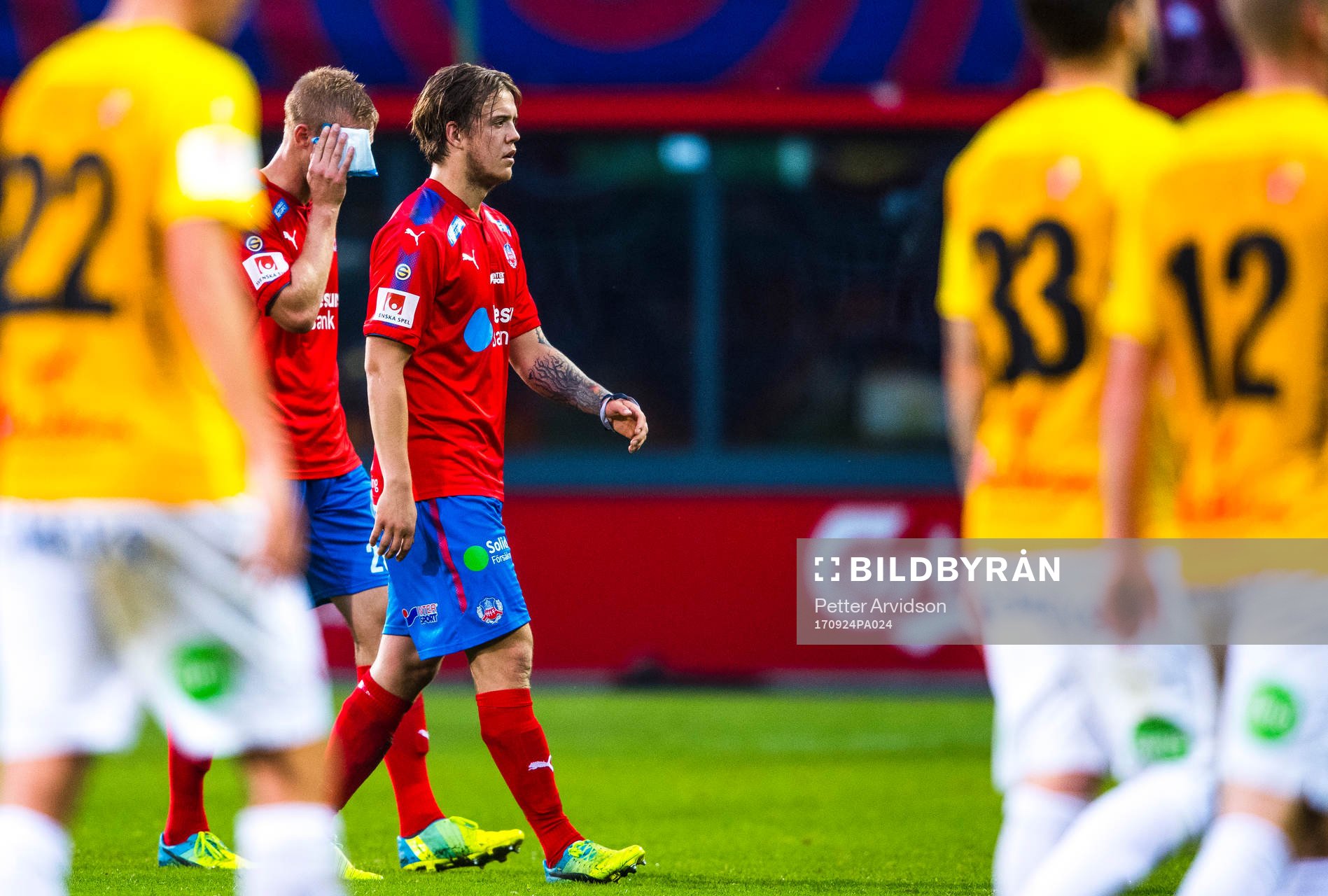 Helsingborgs Peter Larsson och Alexander Achinioti-Jönsson