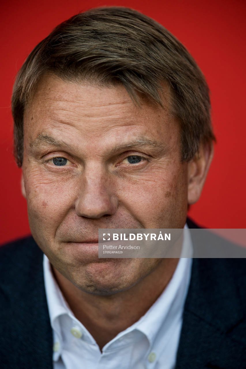 Falkenbergs tränare Hans Eklund