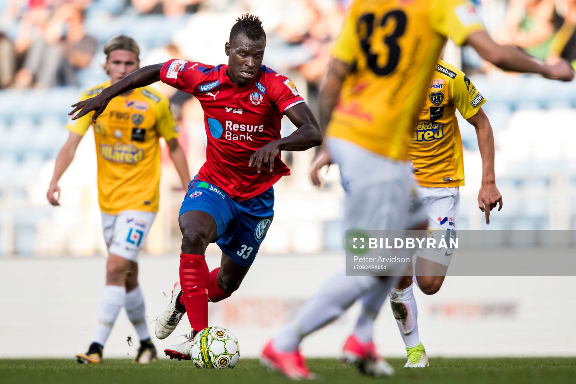 Helsingborgs Edwin Gyimah