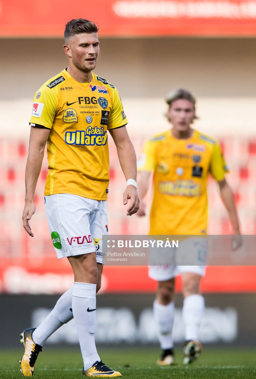 Falkenbergs Erik Pärsson deppar