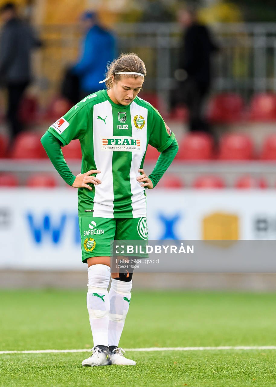 Hammarbys Filippa Angeldal deppar