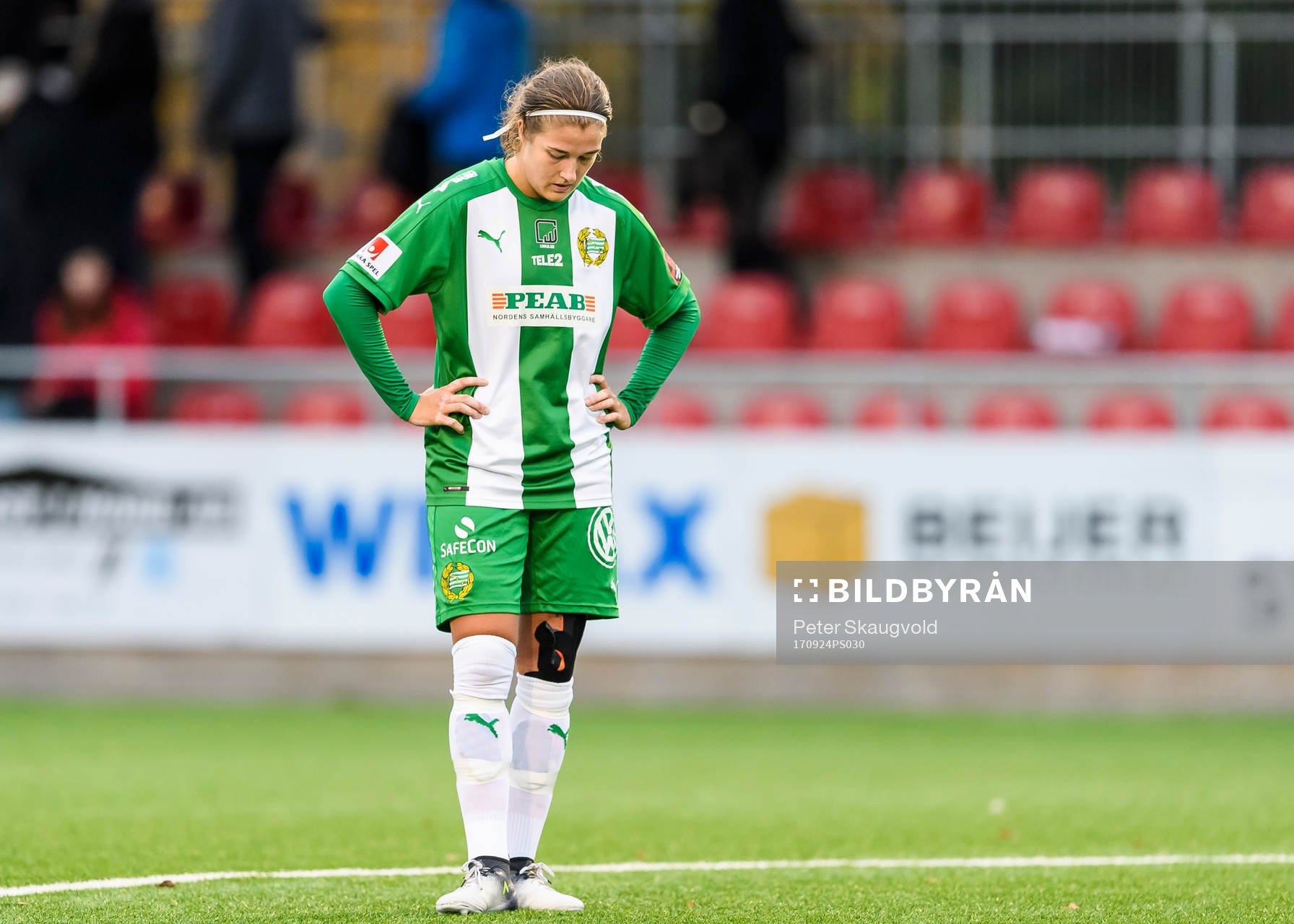 Hammarbys Filippa Angeldal deppar
