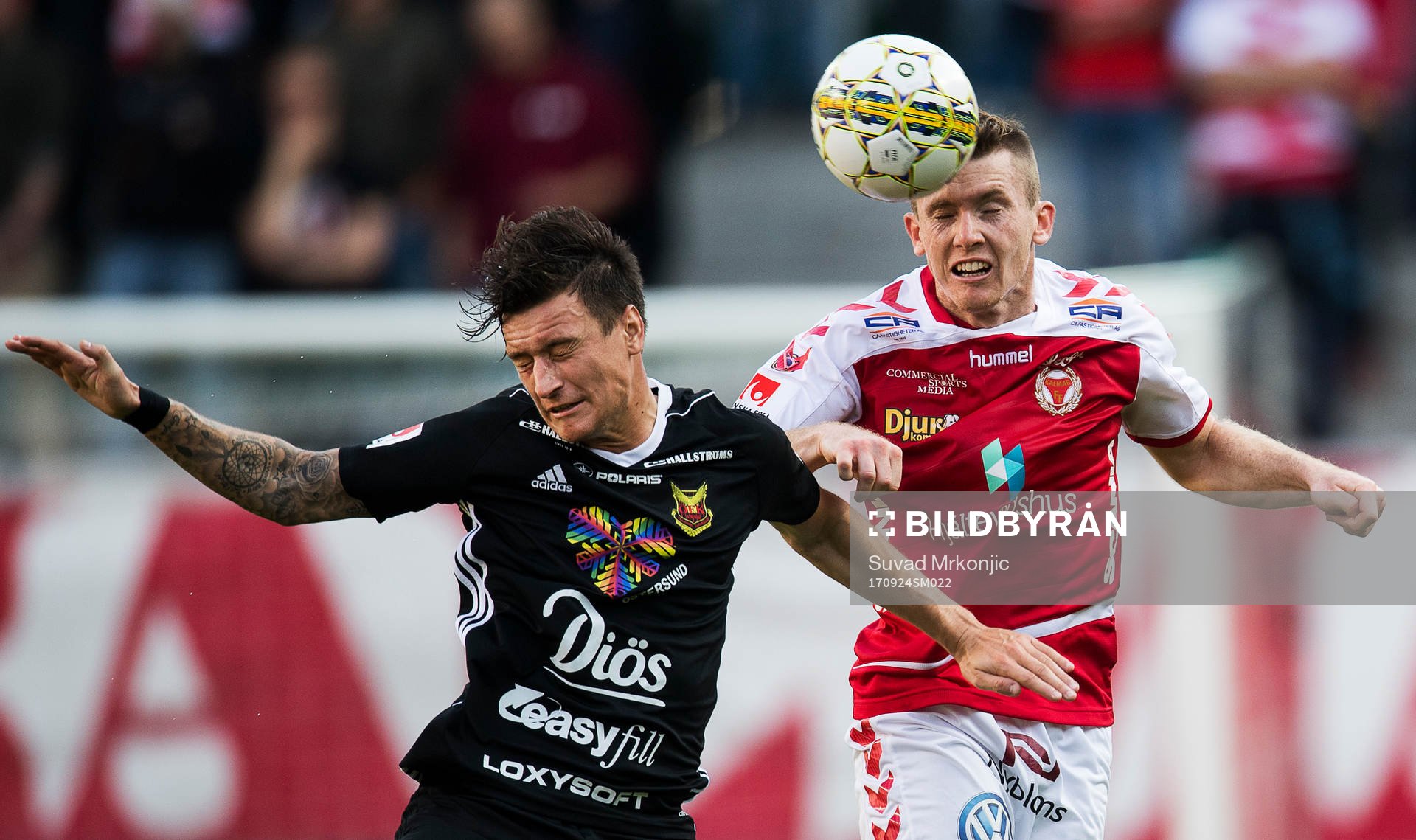 Kalmars Victor Agardius och Östersunds Samuel Mensiro