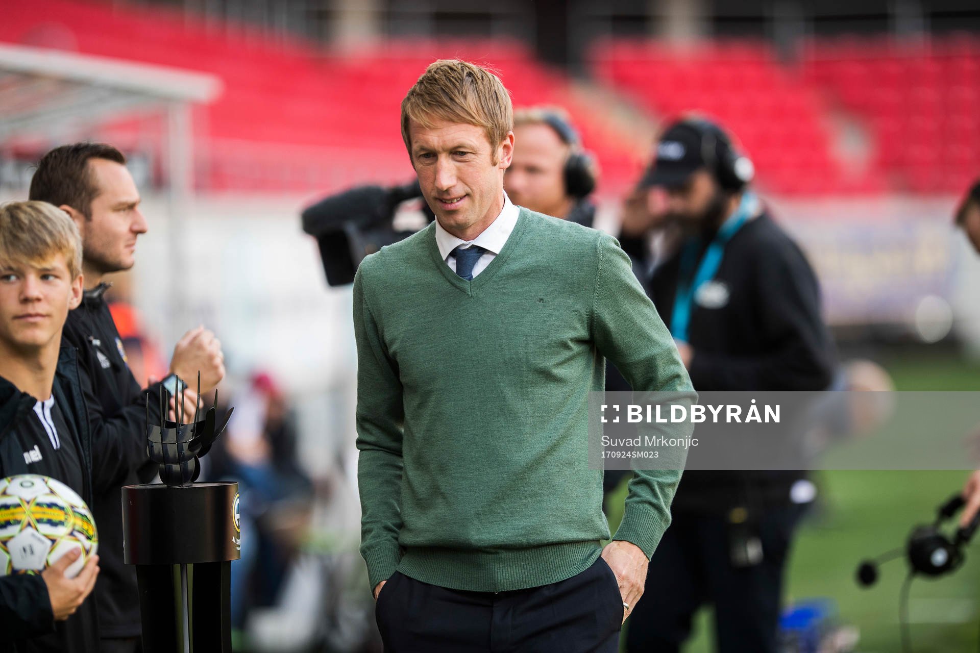 Östersunds tränare Graham Potter