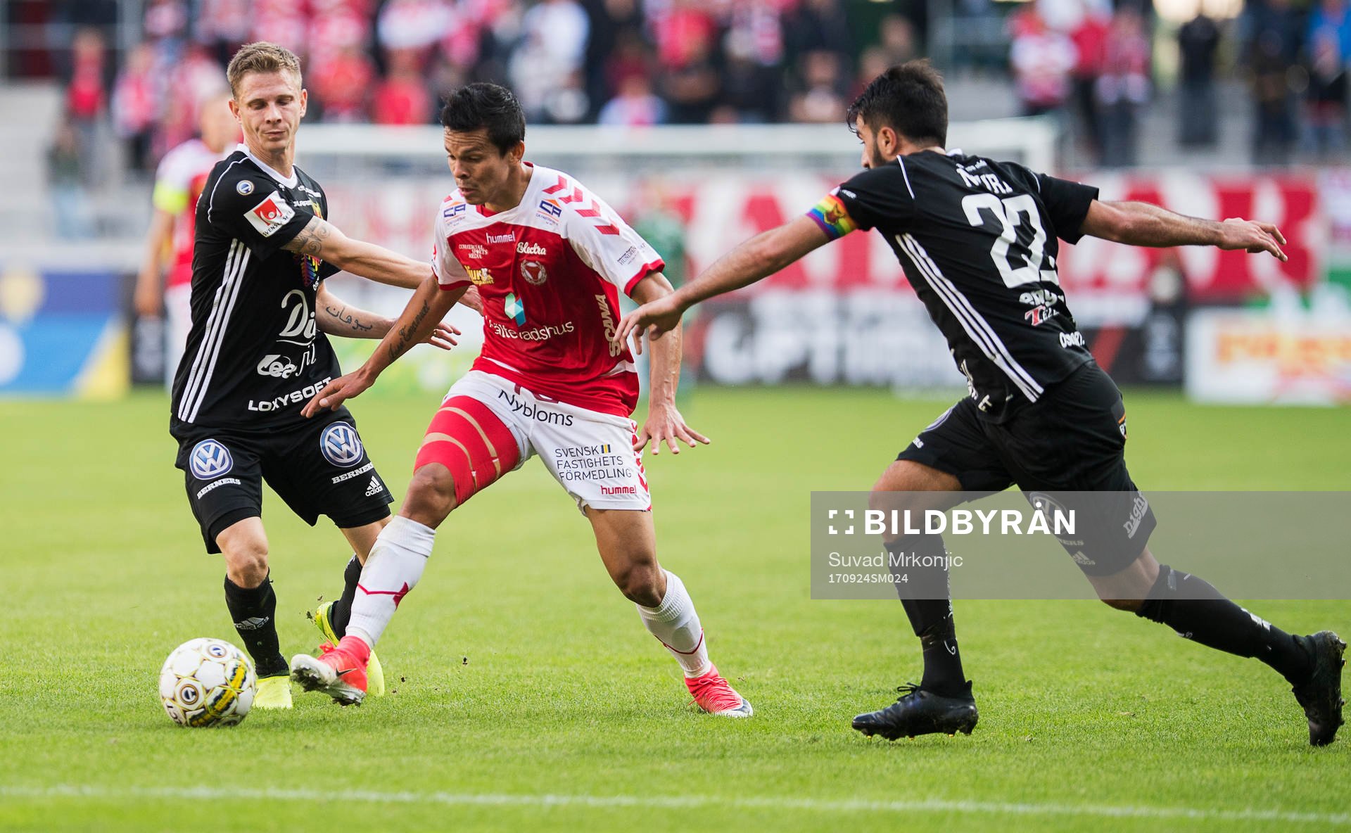 Östersunds Johan Bertilsson och Brwa Nouri samt Kalmars