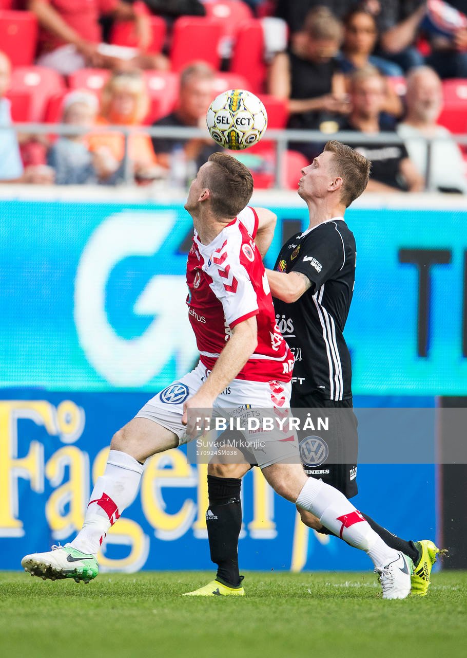 Kalmars Victor Agardius och Östersunds Johan Bertilsson