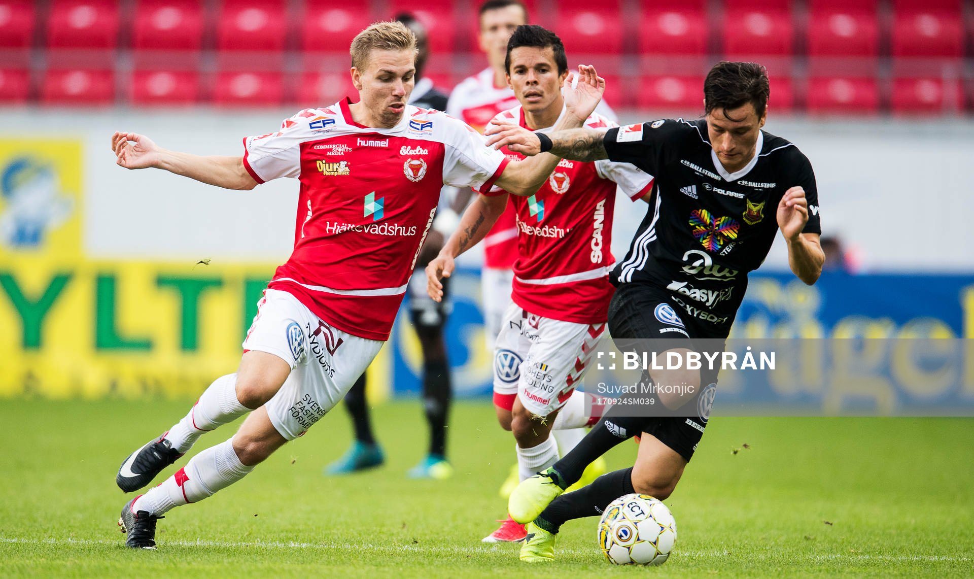 Kalmars Jonathan Ring och Östersunds Jamie Hopcutt